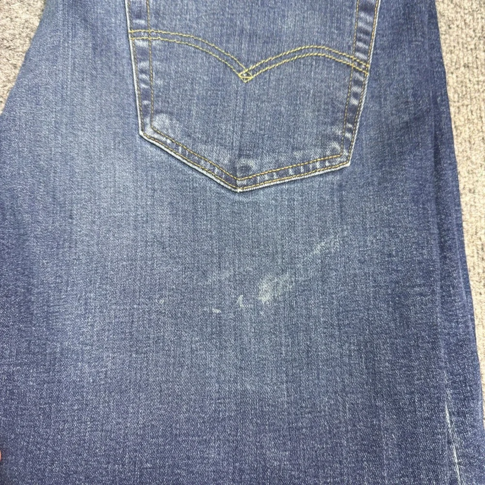 Levis 501 Original Jeans Mens 42x30 Blue Medium Wash Straight Leg Button Fly